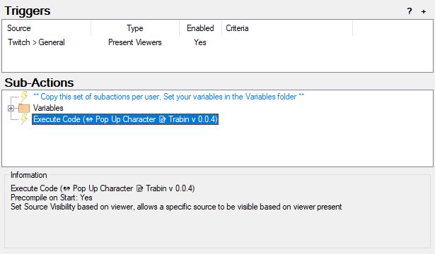 OBS Fun - Auto Pop-Up Character and Filter Member Edition product image (2)
