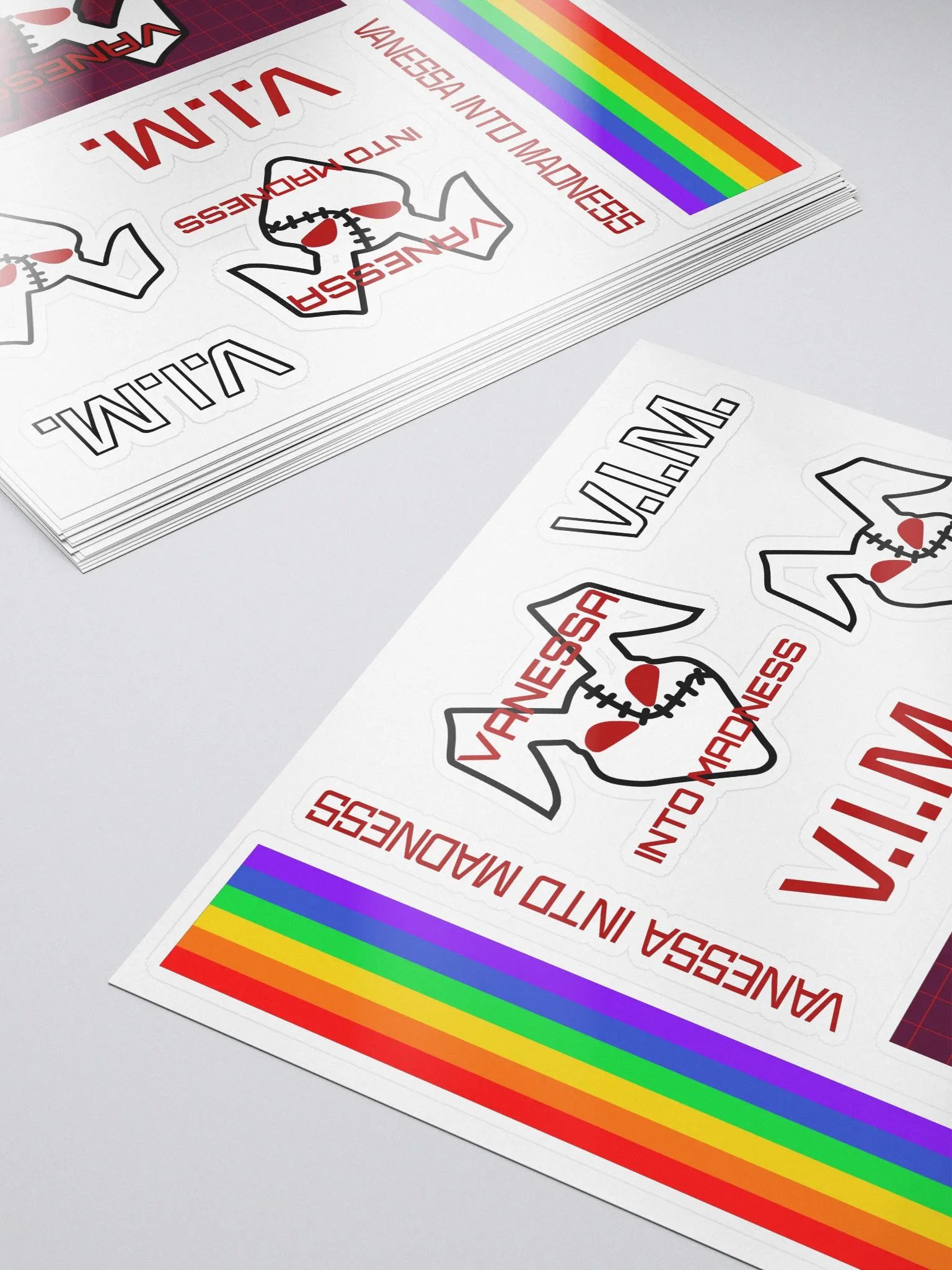Vanessa Into Madness Sticker Sheet product image (5)