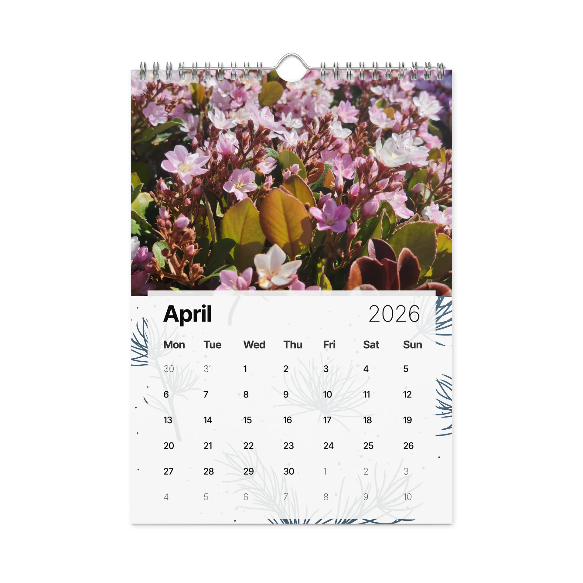 Let your spirit bloom • 2026 Calendar product image (4)
