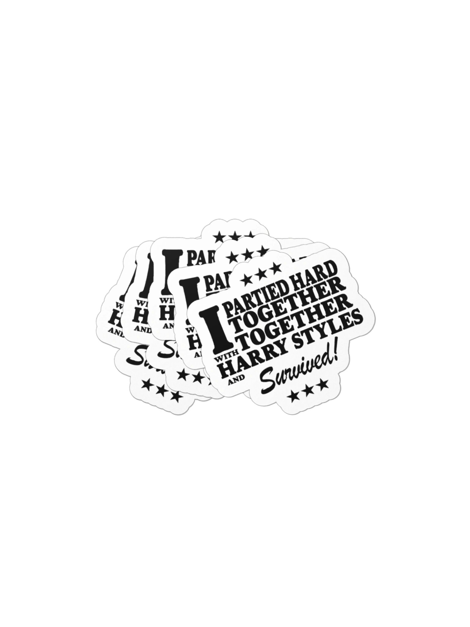 Partied Together Together Sticker product image (3)