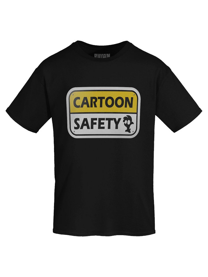 Cartoon Safety Logo T-Shirt product image (2)