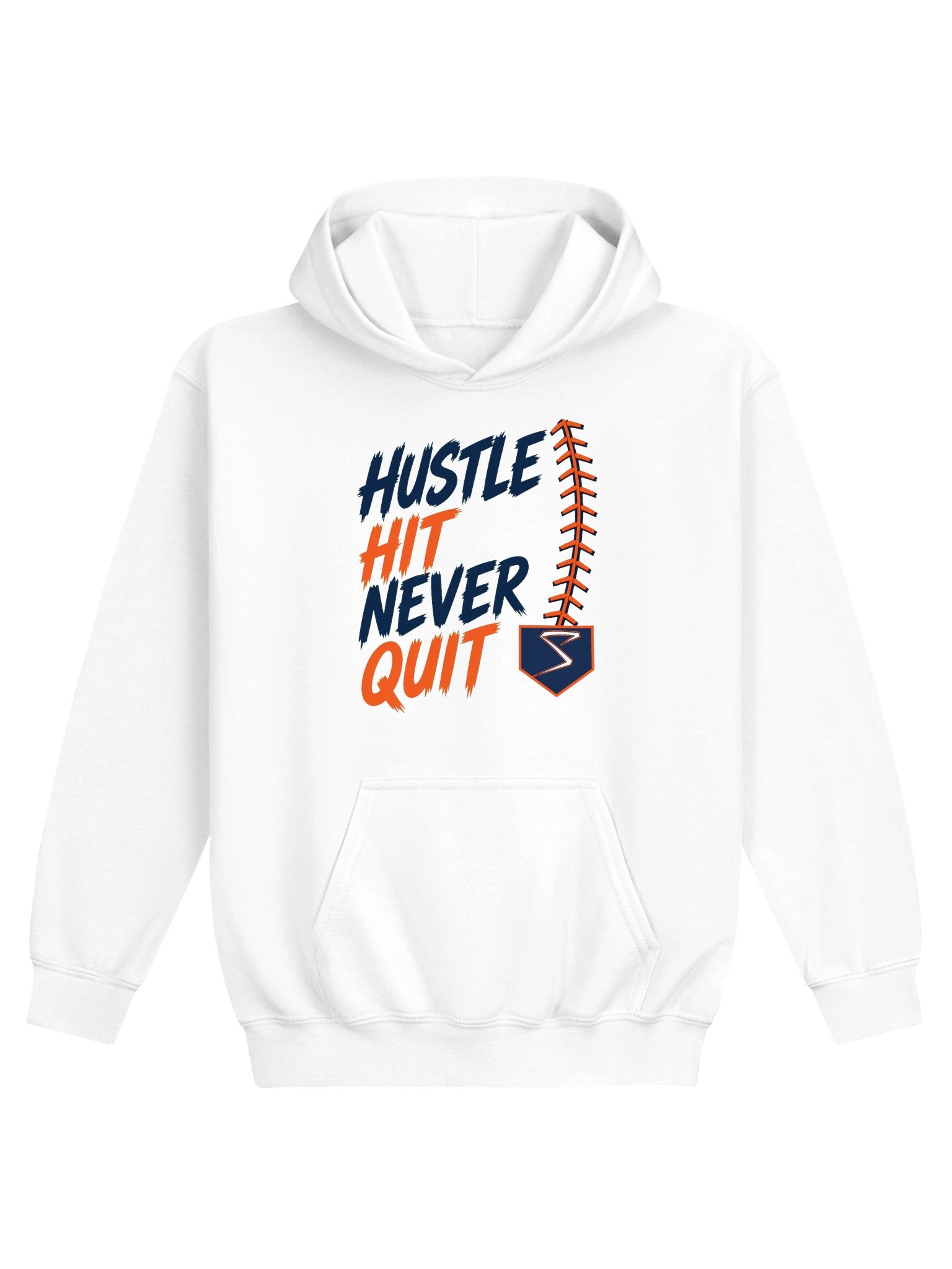 Hustle Hit Never Quit Youth Hoodie product image (1)