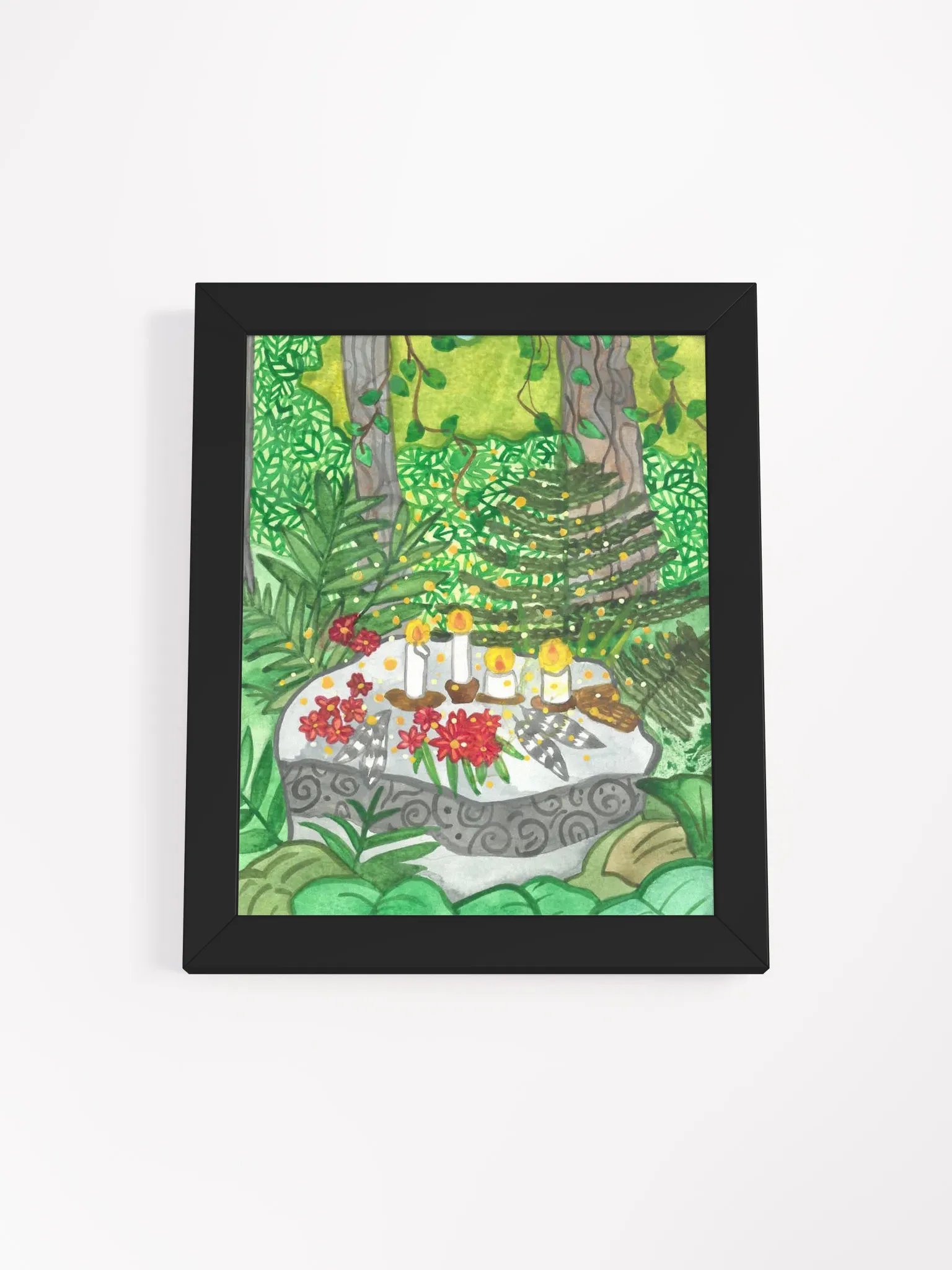 Magic Stone Framed Print product image (2)