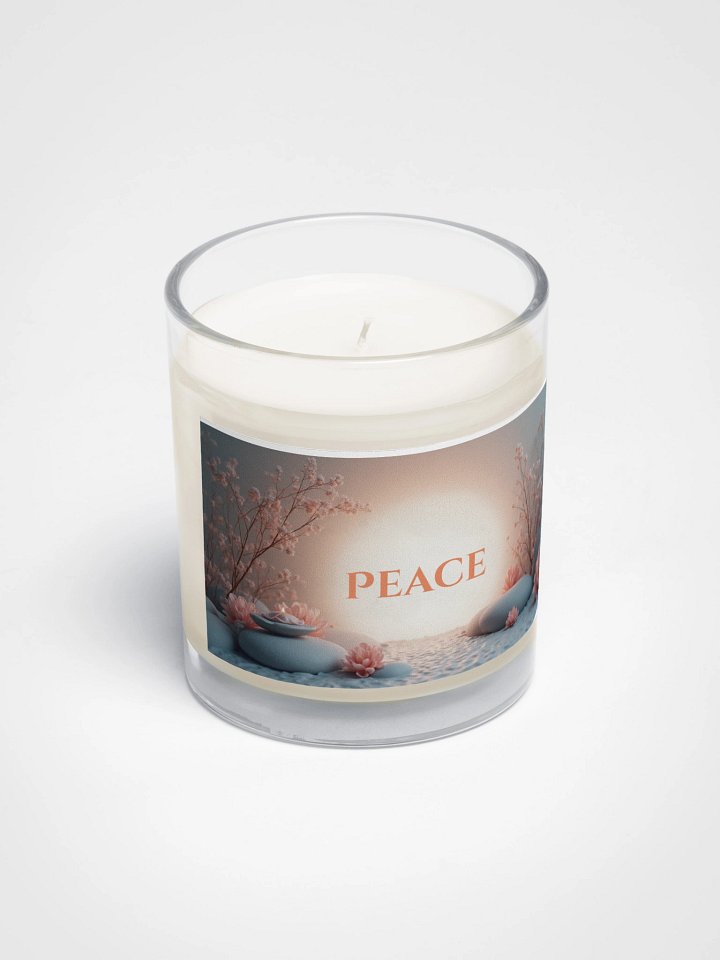 Stillness™ Peace Glass Candle product image (2)