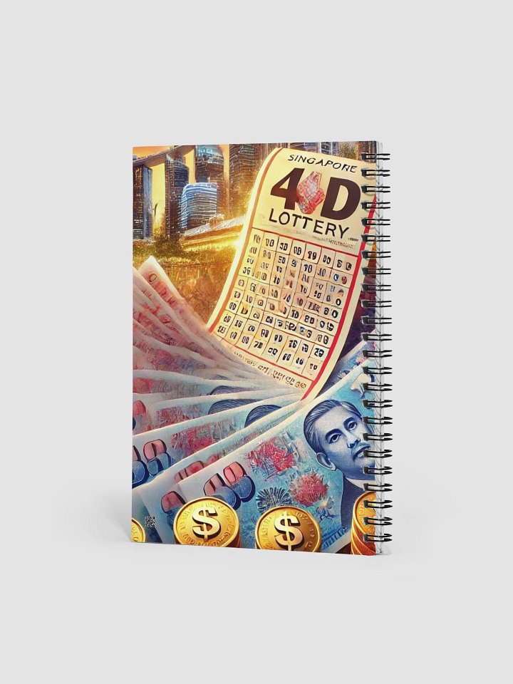 Singapore Heritage Spiral Notebook – Durian, Merlion & Skyline Elegance product image (2)