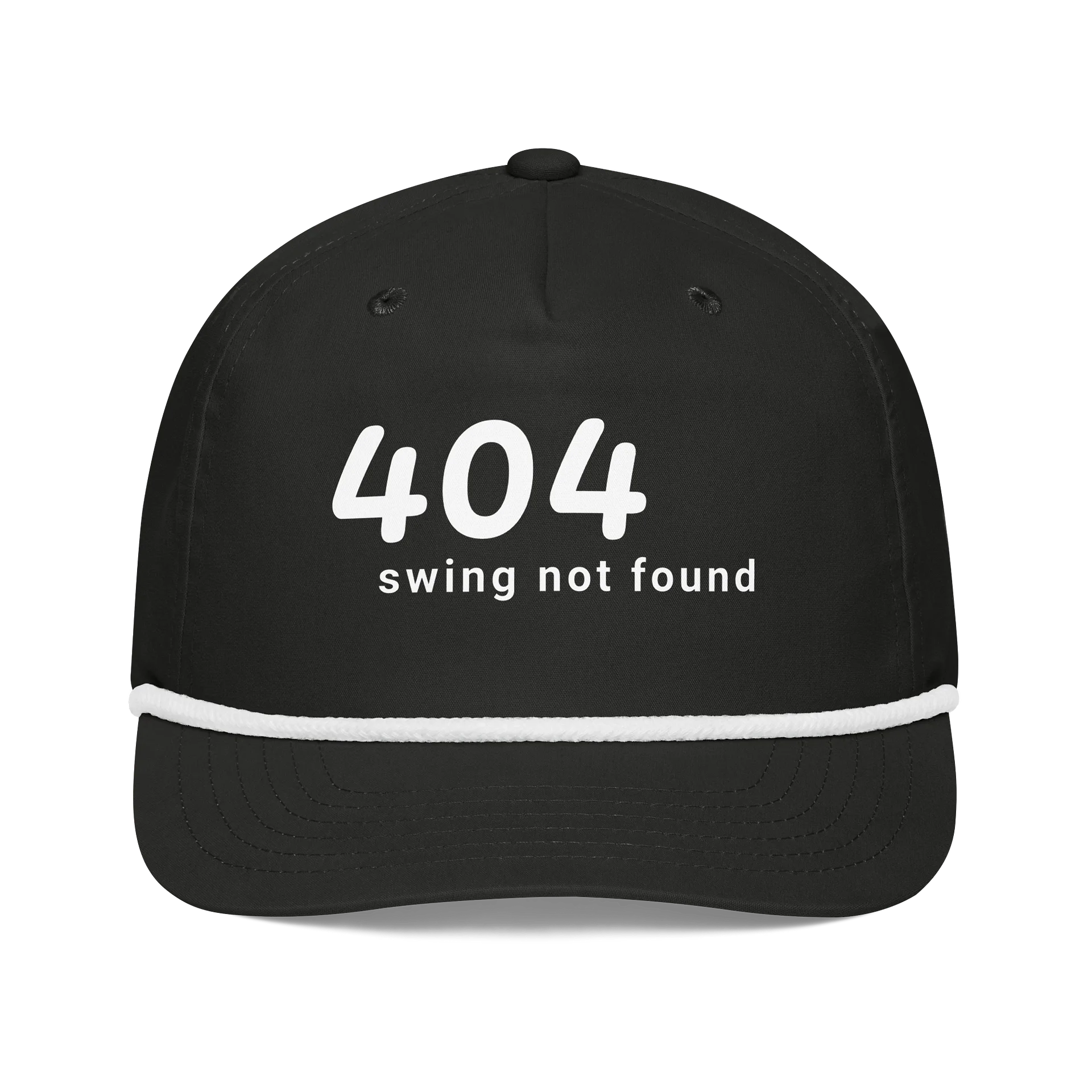 404 Swing Not Found - Golf Rope Cap product image (1)