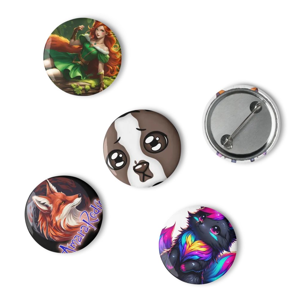 Amara and Friends Button Set product image (6)