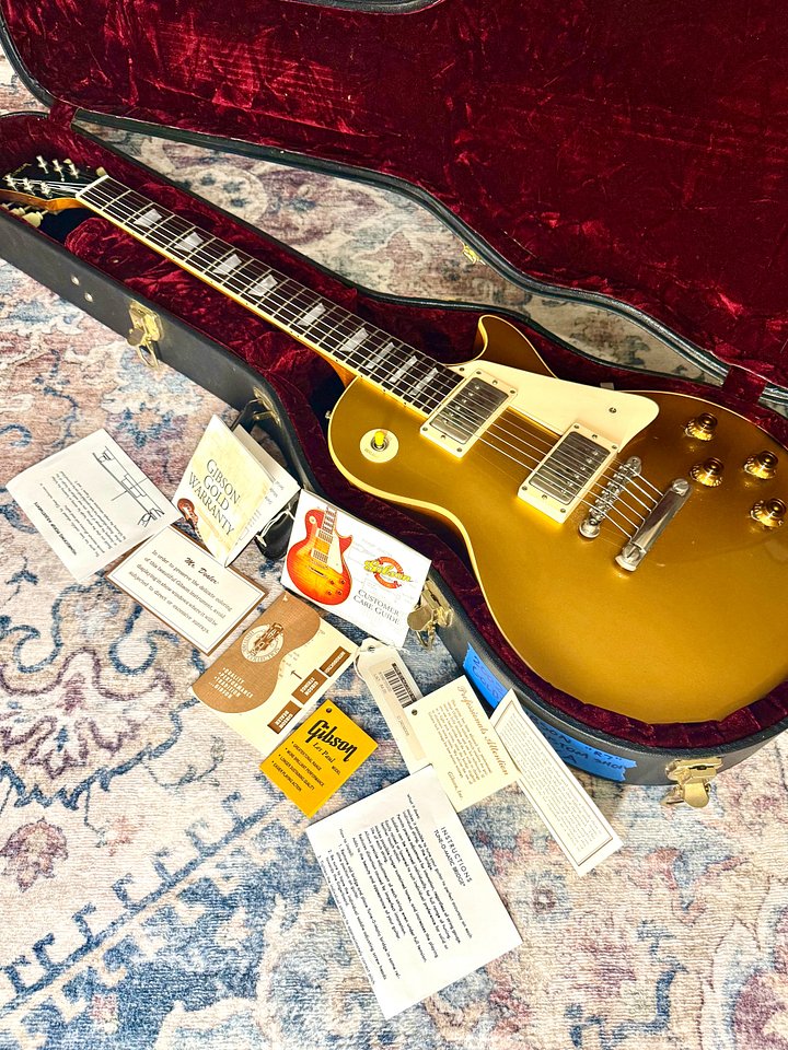 2002 Gibson Les Paul "R7 GOLDTOP" Historic Collection + OHSC (CUSTOM SHOP) product image (2)
