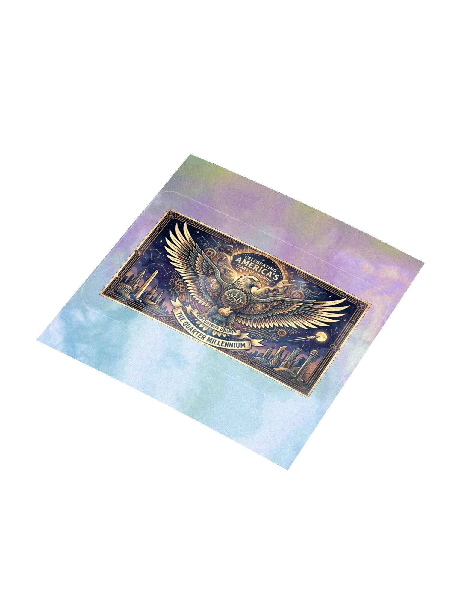 America's Quarter Millennium Holographic Sticker product image (3)