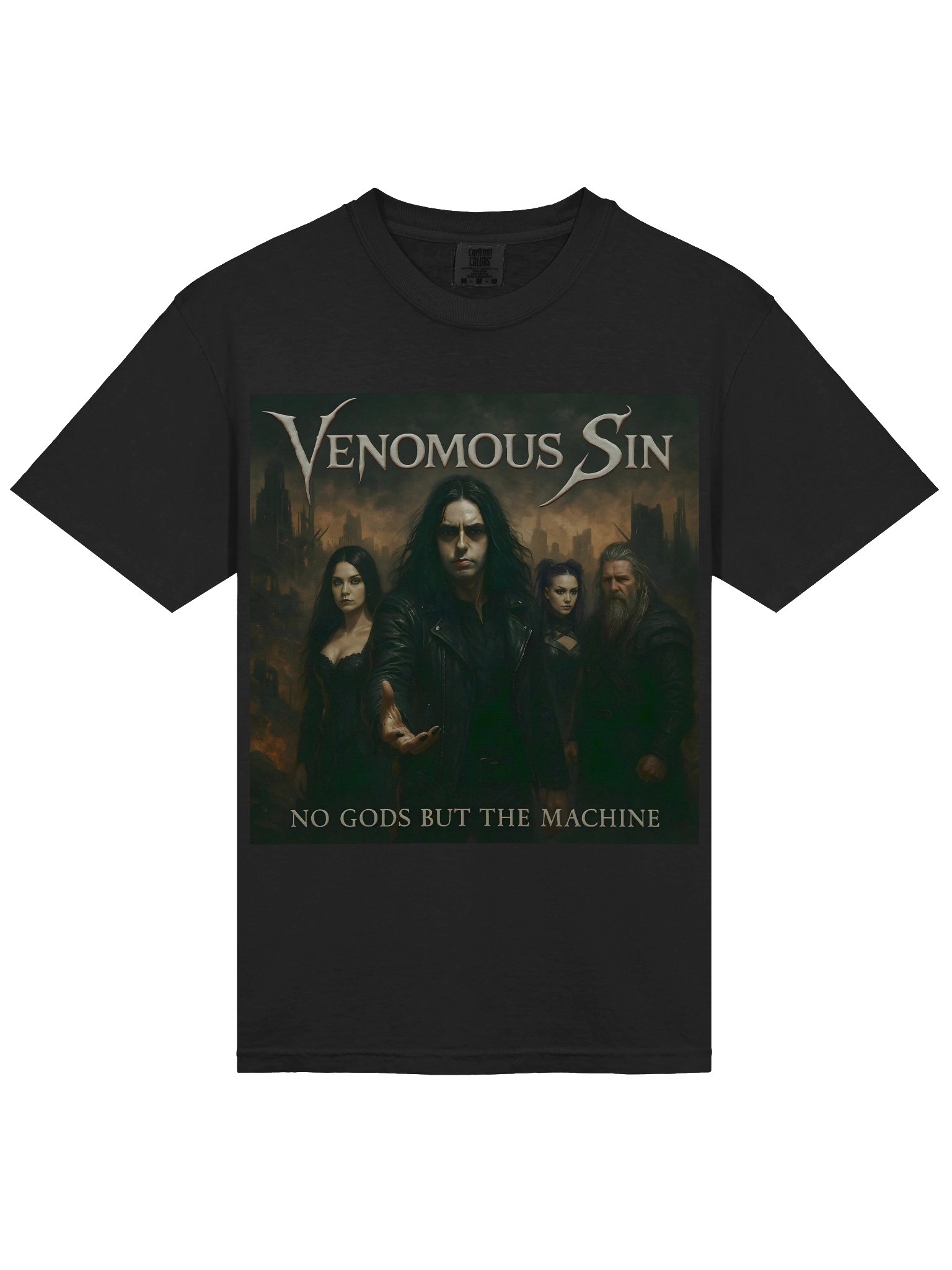 No Gods But The Machine Gothic T-Shirt product image (3)