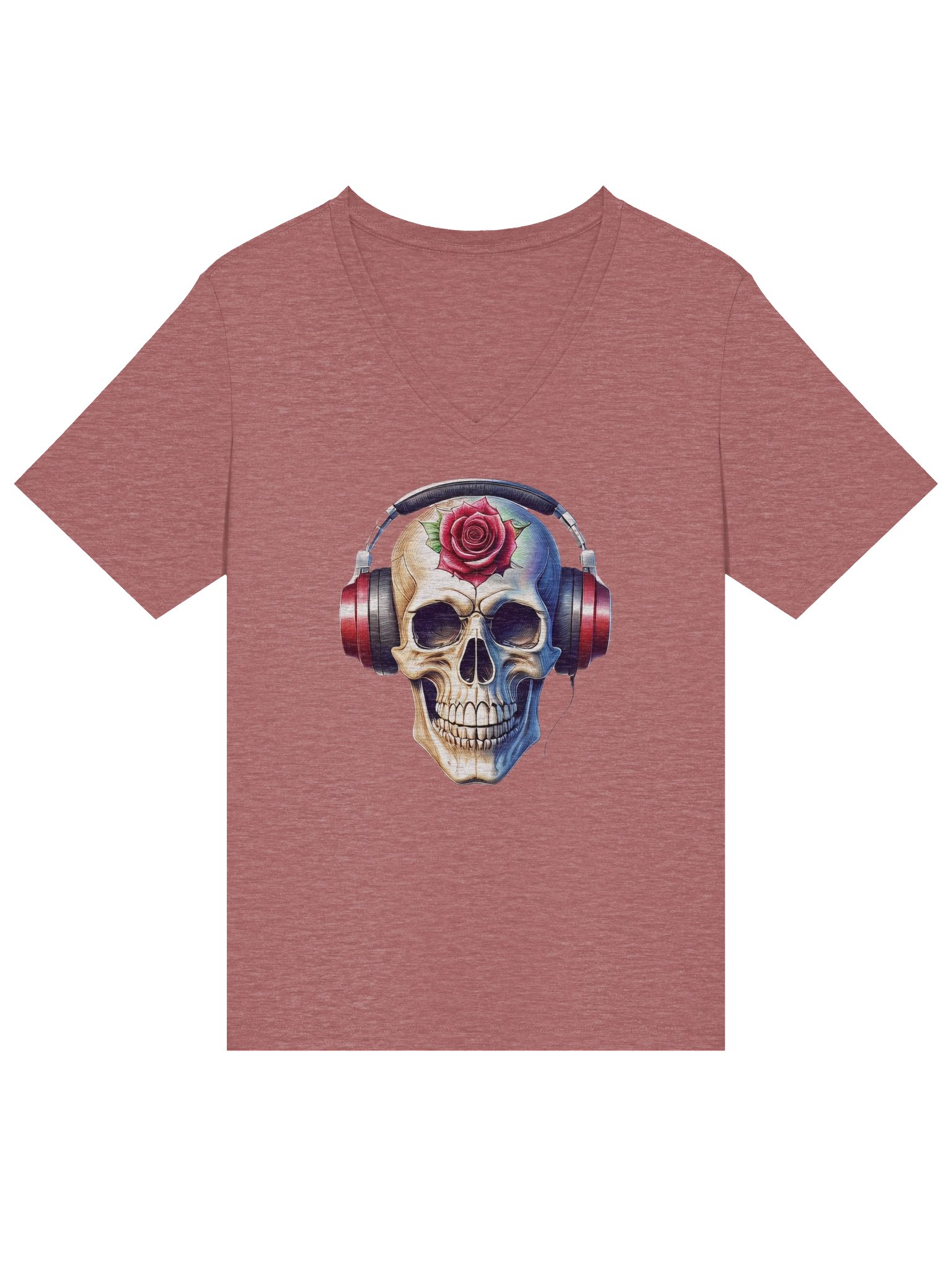 RR Women's V Tee Dbl Side w/ bar (bright colors) product image (12)