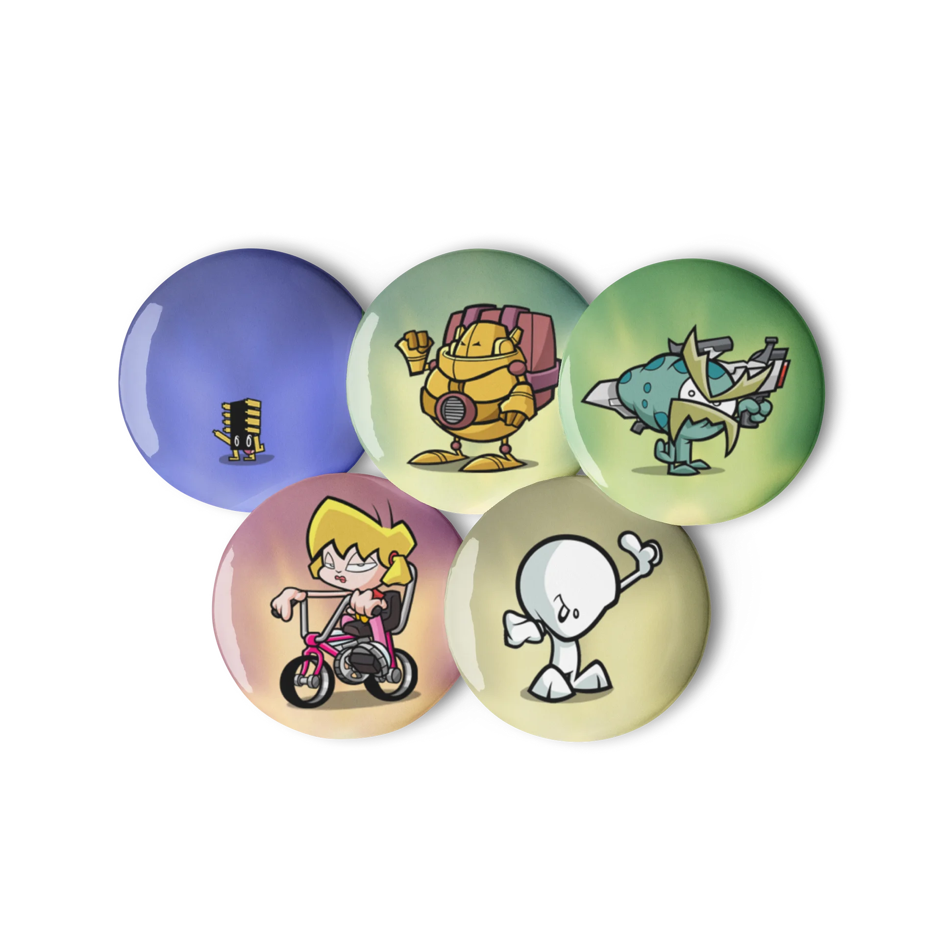 Crashlander Buttons product image (3)