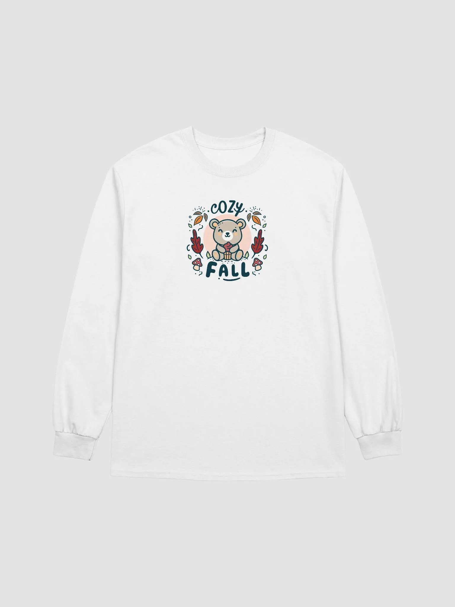 *Limited Time* Cozy Fall Long Sleeve Shirt (Light) product image (2)