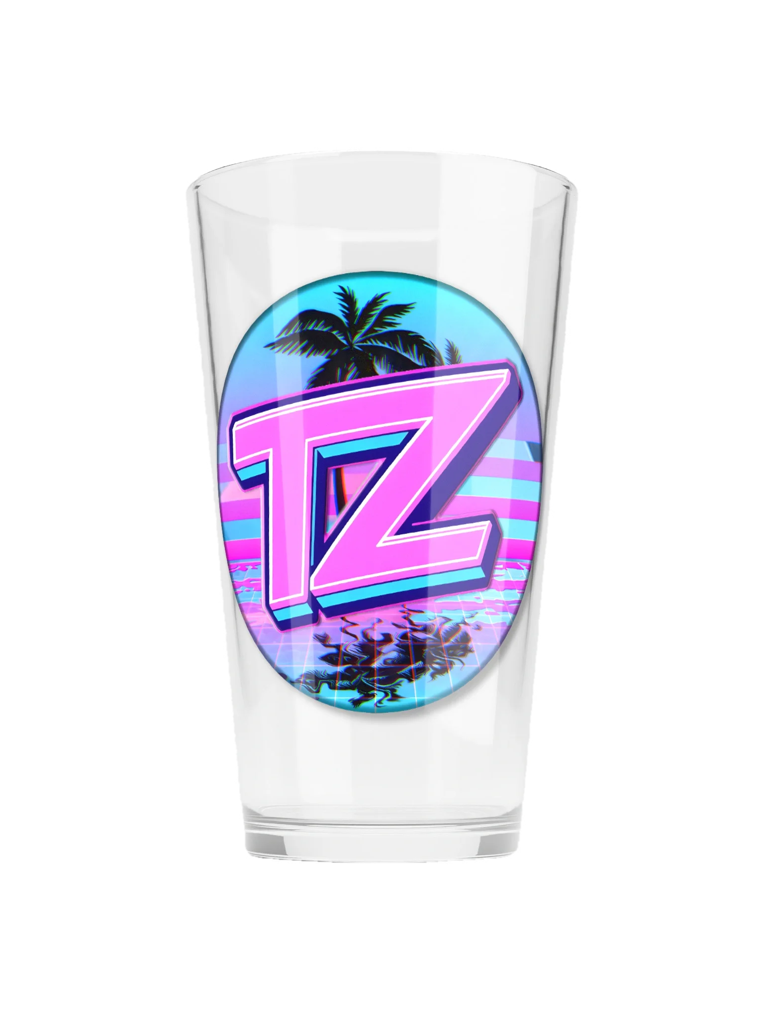 TrainerZeek Logo Pint Glass product image (8)