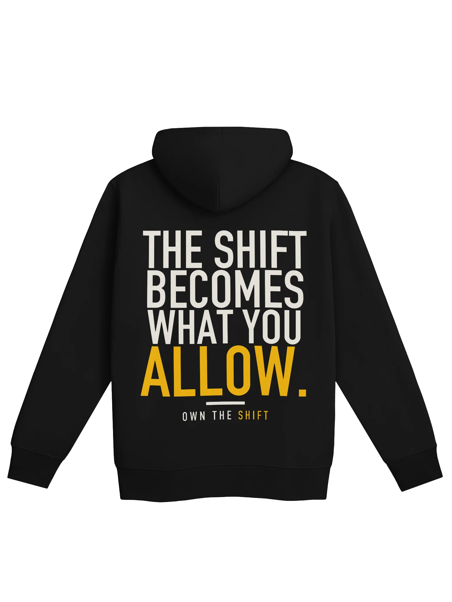 OTS 003 Minimal Black Hoodie product image (5)