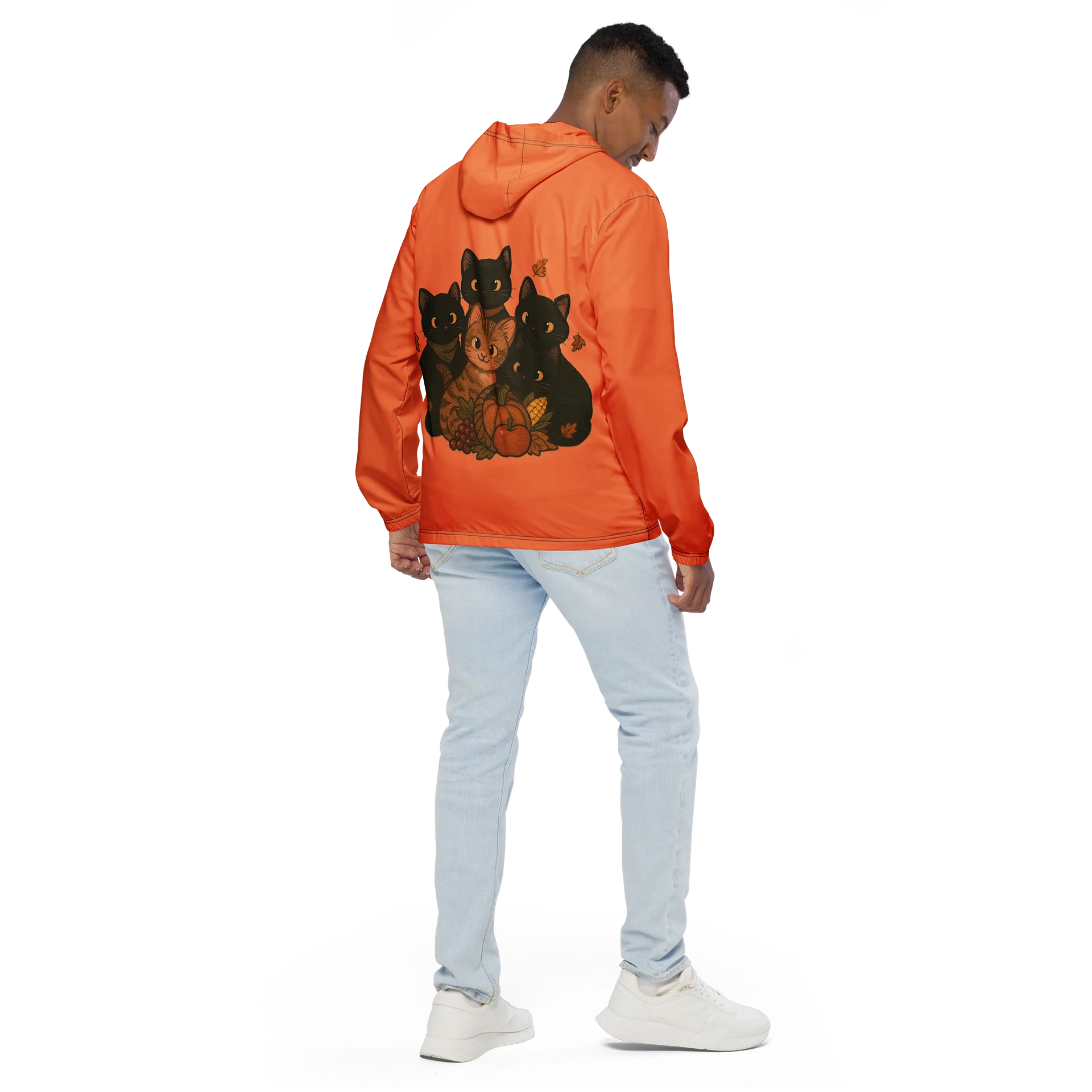 cat brigade fall All-Over Windbreaker product image (4)