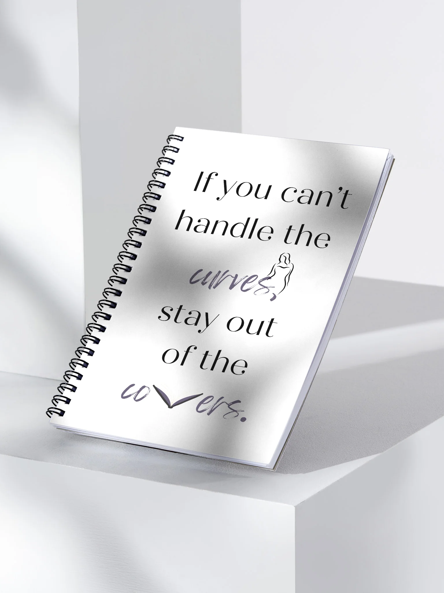 Stay Out spiral notebook product image (3)