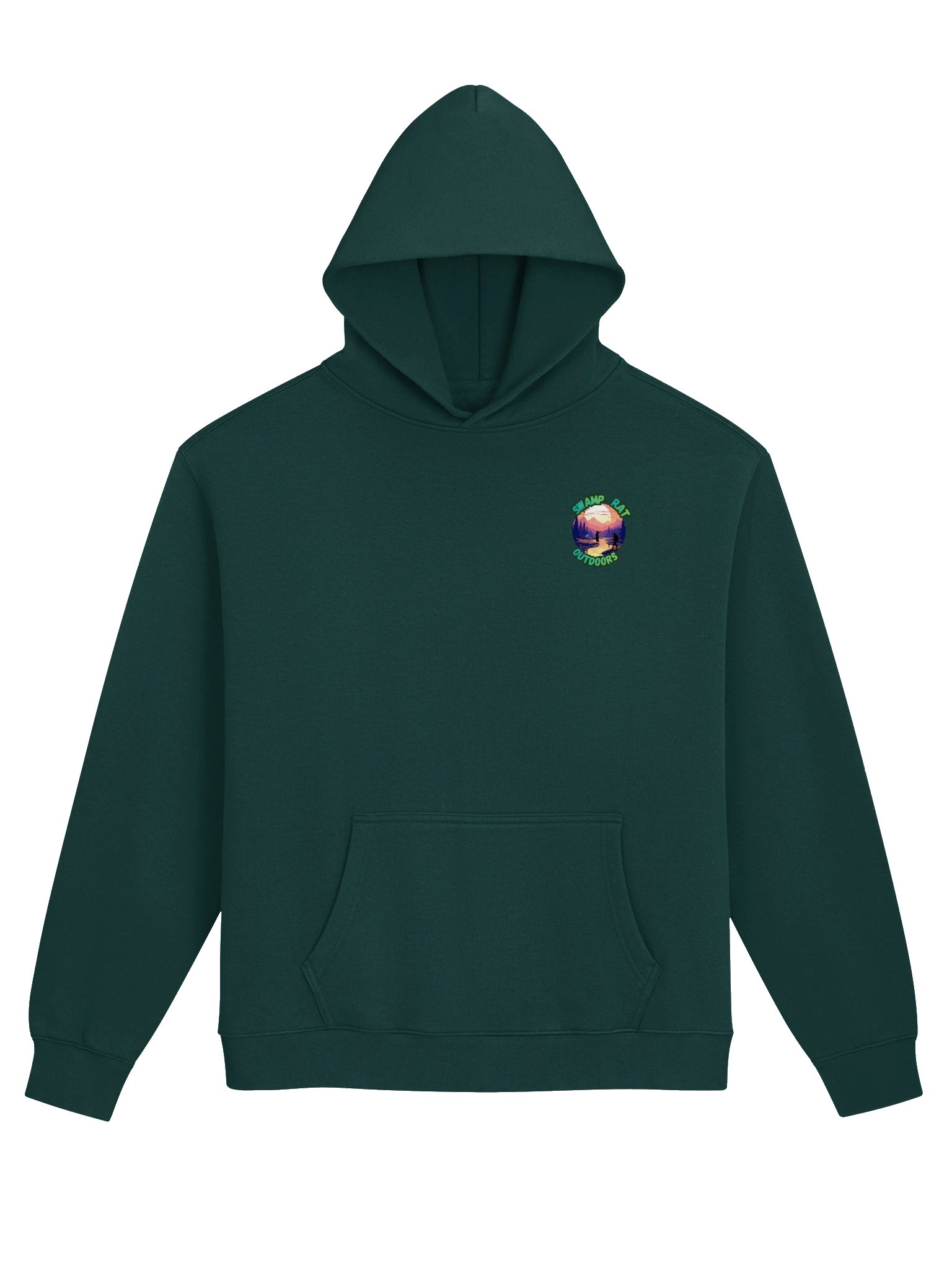I'd Rather Be Camping Raccoon Hoodie product image (1)