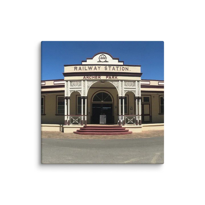Archer Park Rail Museum canvas product image (1)