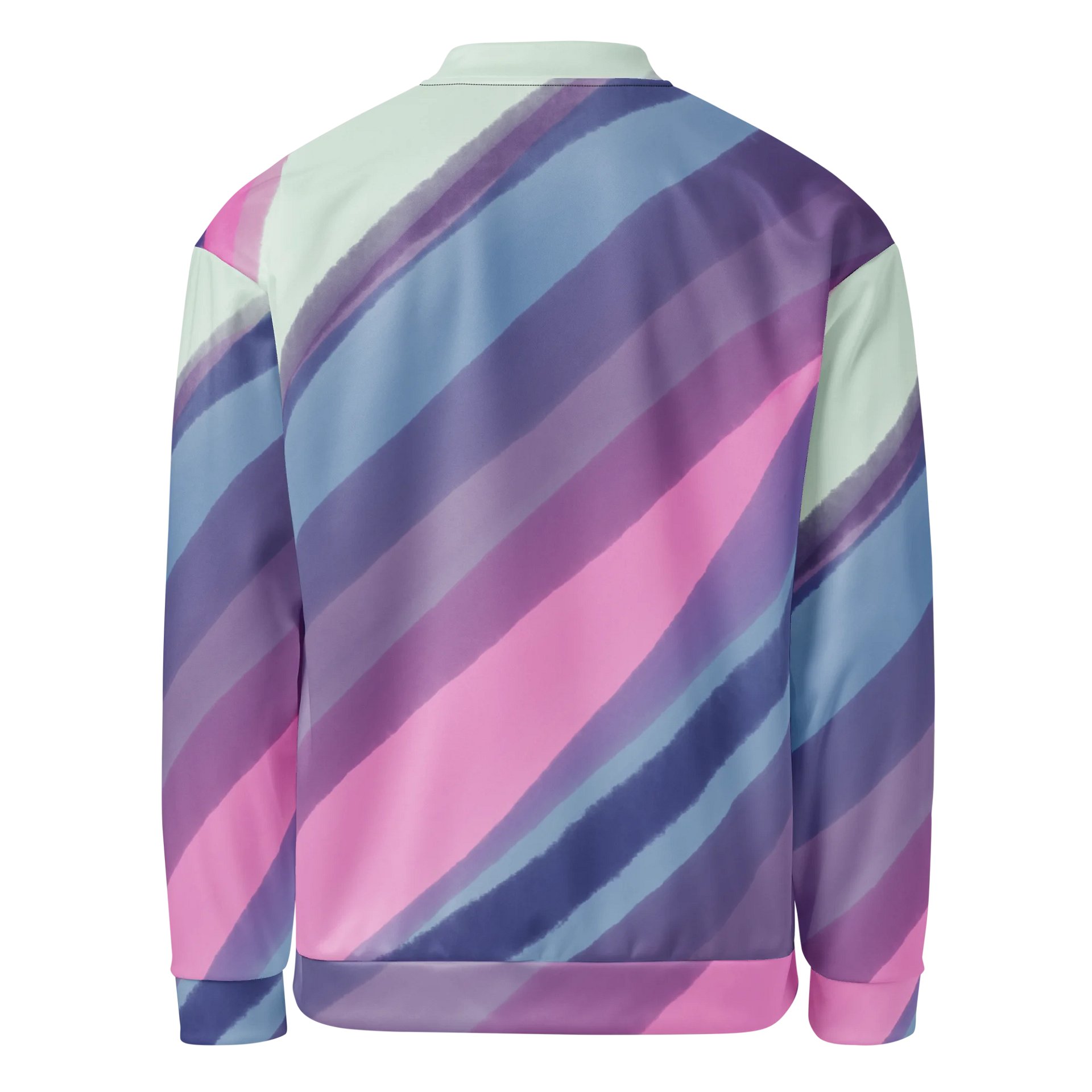 Bomber Jacket-Dual Gaze: Feline Reflections product image (2)