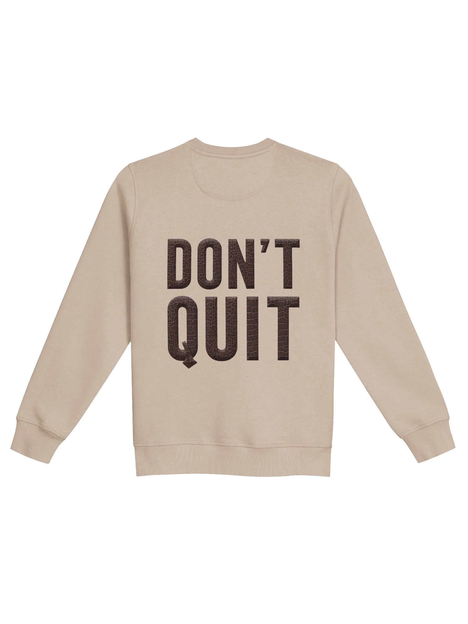 Don't Quit - Cracked Motivation Organic Sweatshirt product image (2)