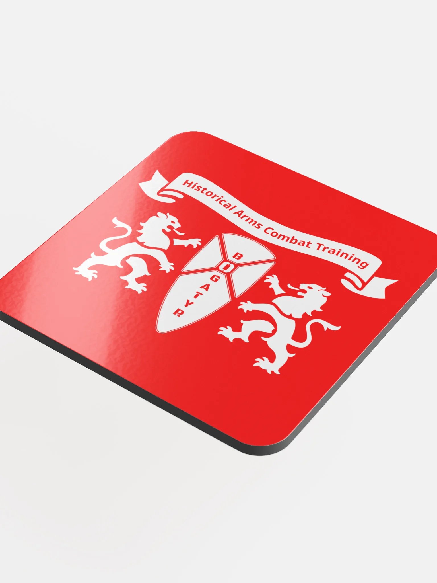 White HACT logo Coaster product image (4)