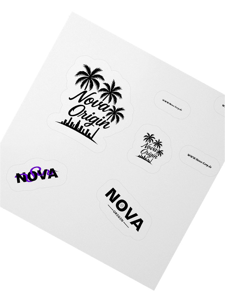 Malibu Nights Kiss Cut Stickers product image (2)