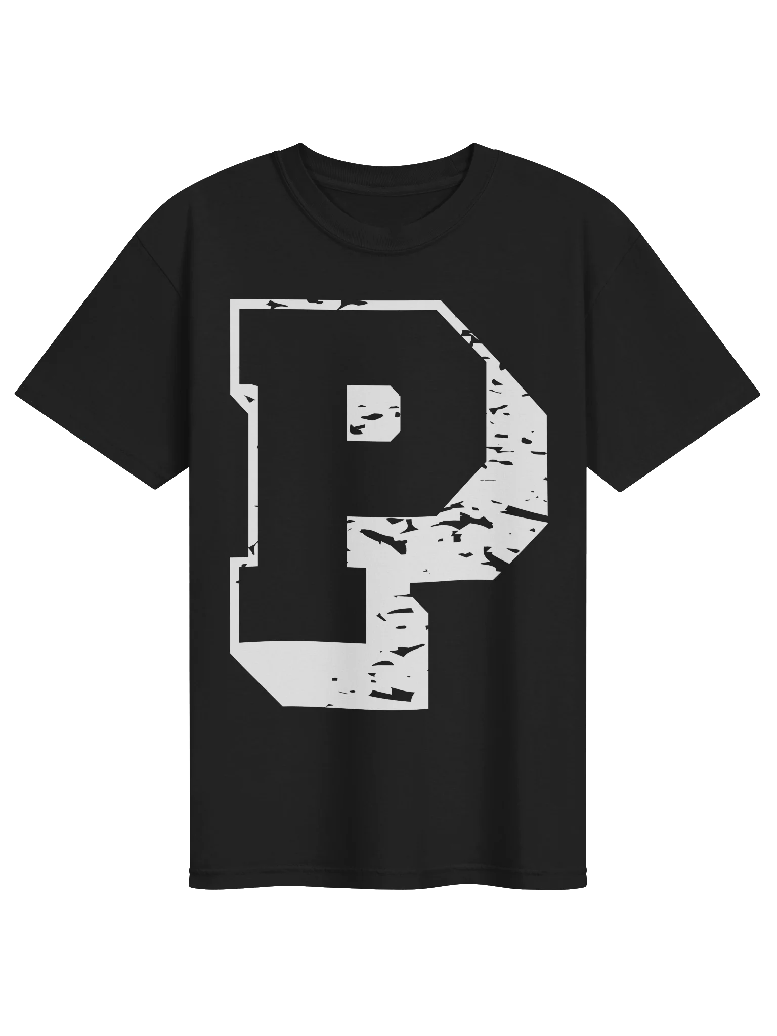 Varsity Letter P | Comfort Colors® Tee product image (1)