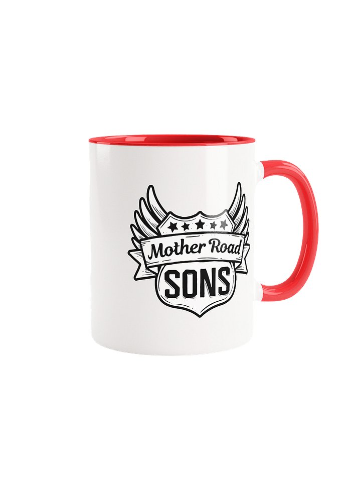 Logo Mug- White & Read product image (2)