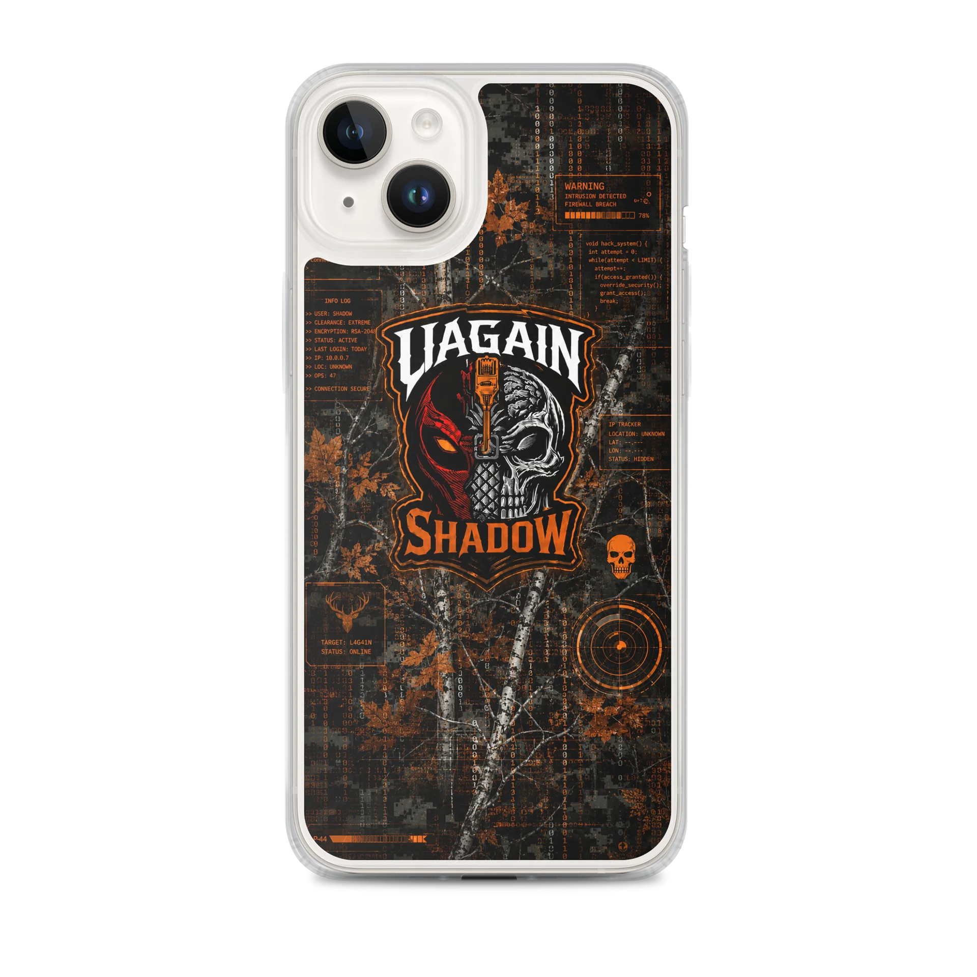 UAgain Shadow Phone Case - Real Tree Orange product image (1)
