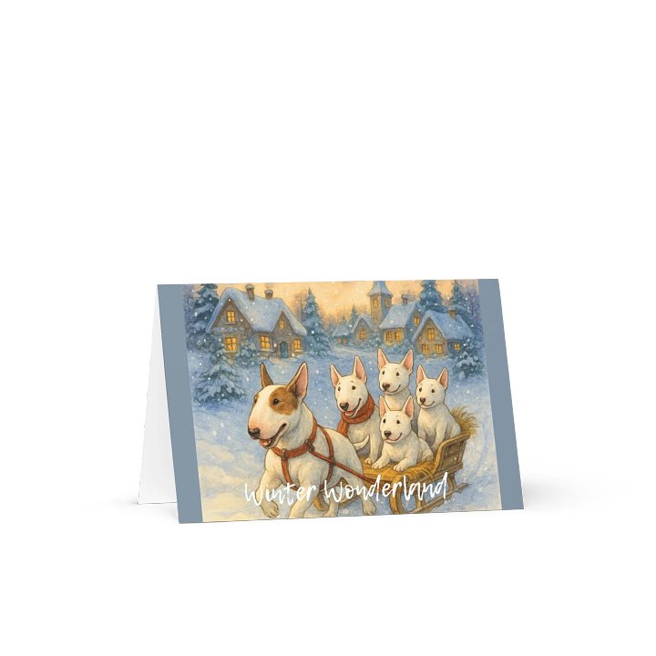 Bull Terrier - Winter Wonderland product image (1)