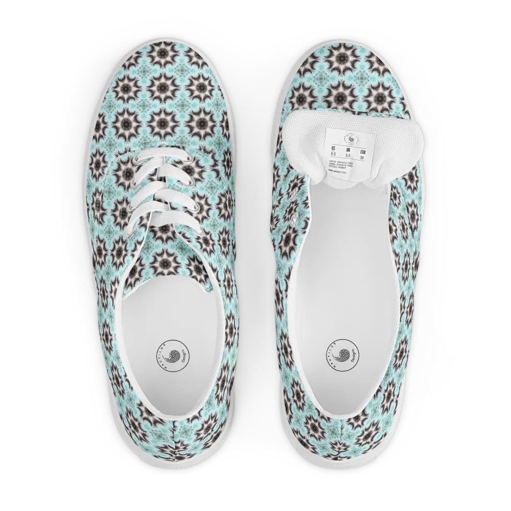 Symmetry in Bloom Canvas Shoes product image (12)