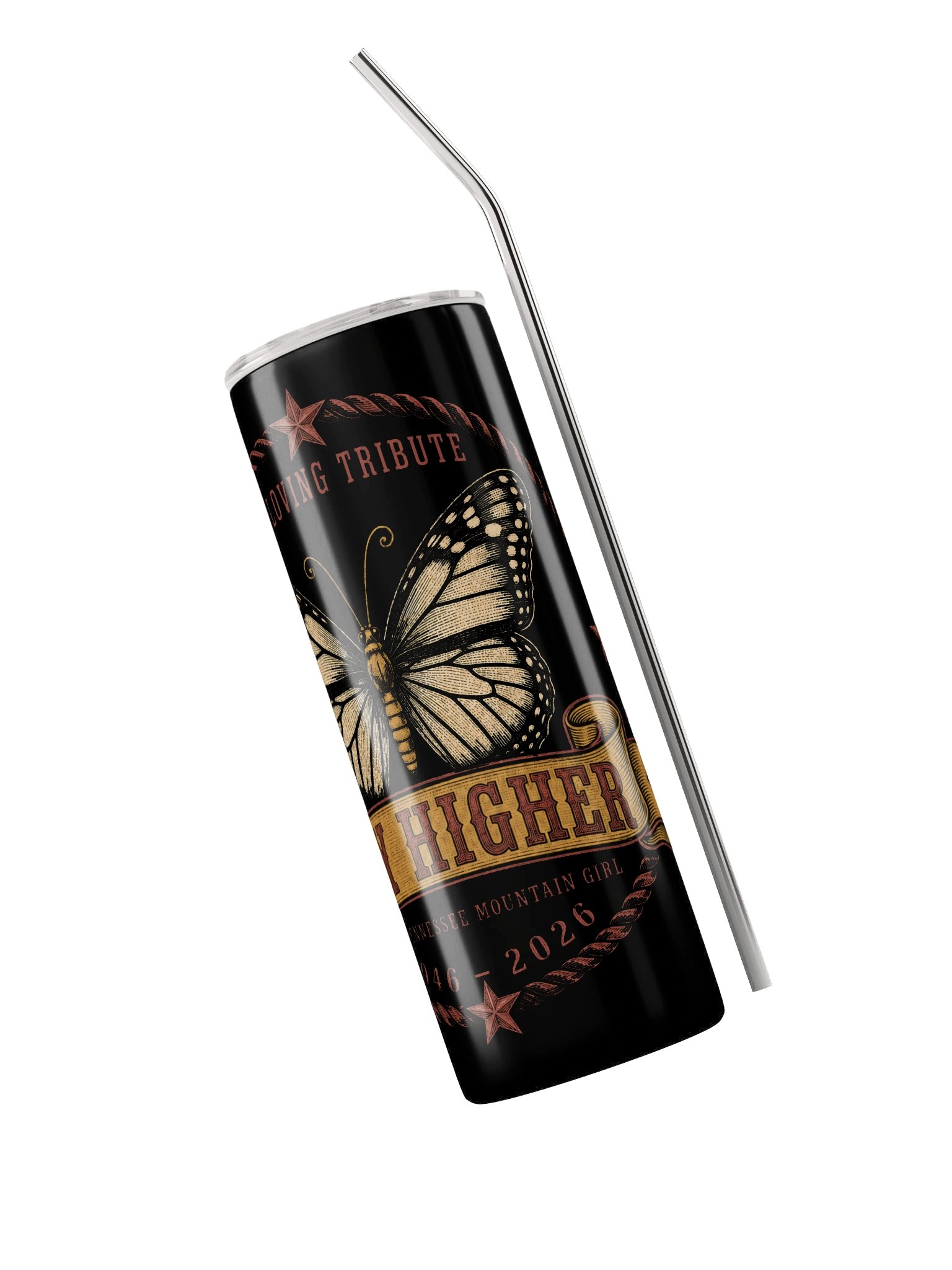Fly Higher — Tennessee Mountain Girl Tribute Tumbler product image (3)