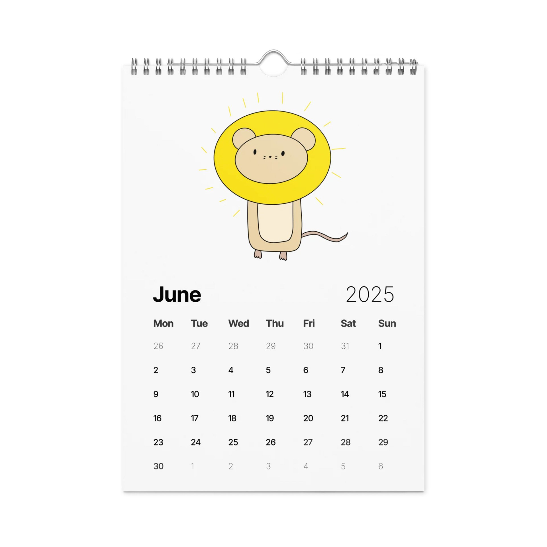 Character Wall Calendar product image (8)