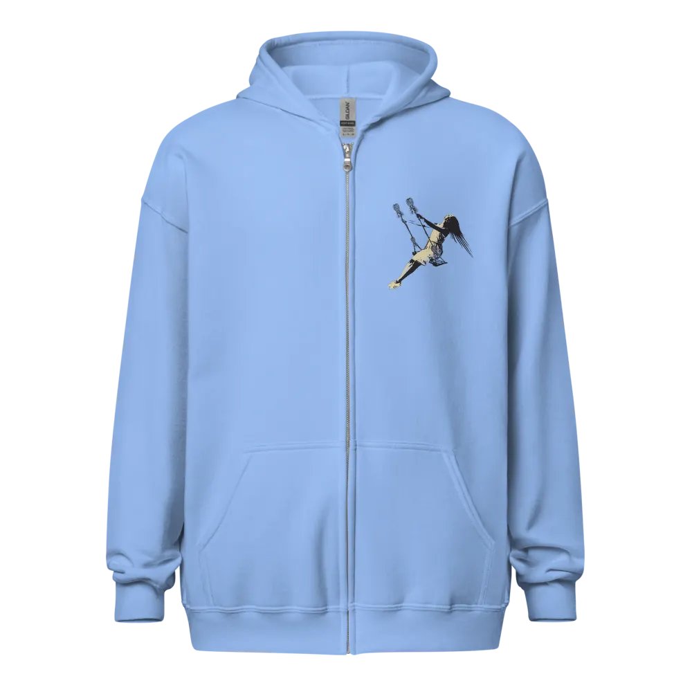 Happy Swinger Zip Front Hoodie product image (10)
