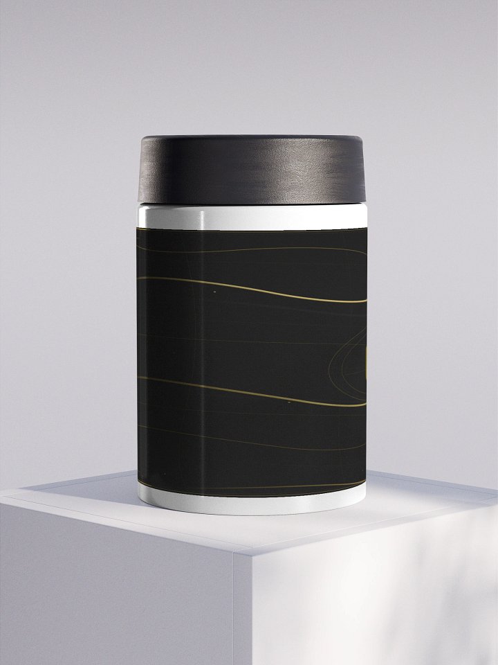 Black & Gold Can Cooler (Koozie) product image (1)