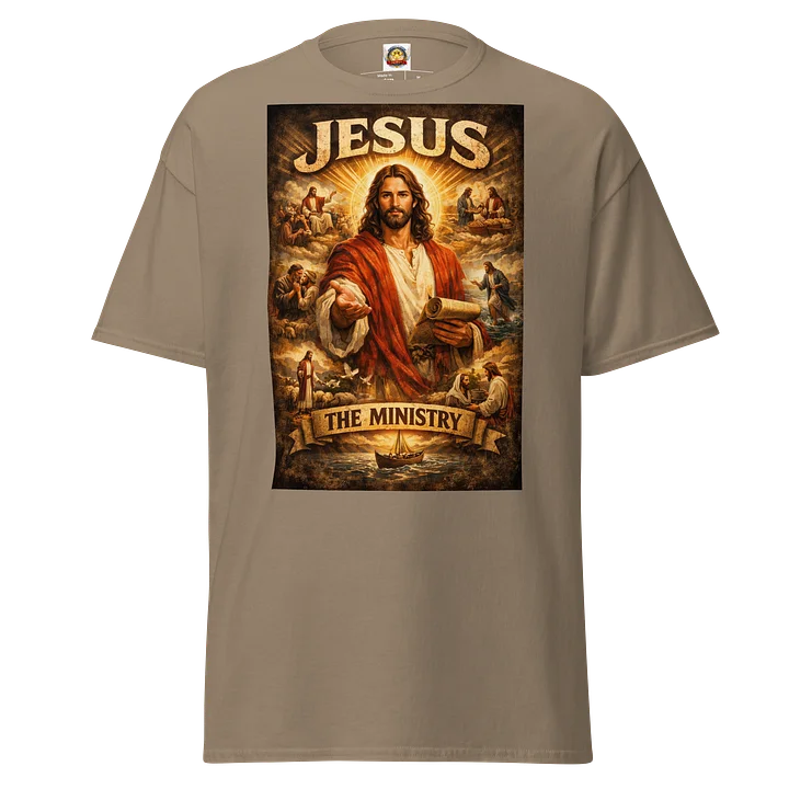 Jesus The Ministry Vintage Religious Tee product image (4)