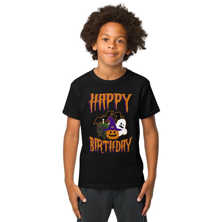 Happy Birthday (Halloween) T-Shirt For Kids product image (9)