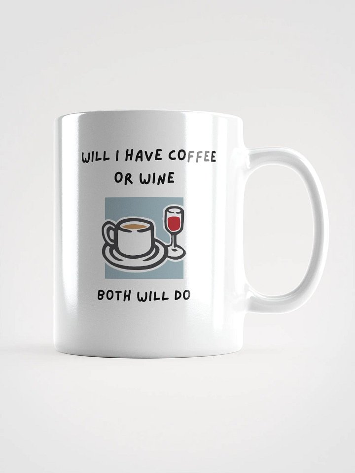 Vibrant Iconic Mug Set. Will I Have Coffee or Wine product image (1)