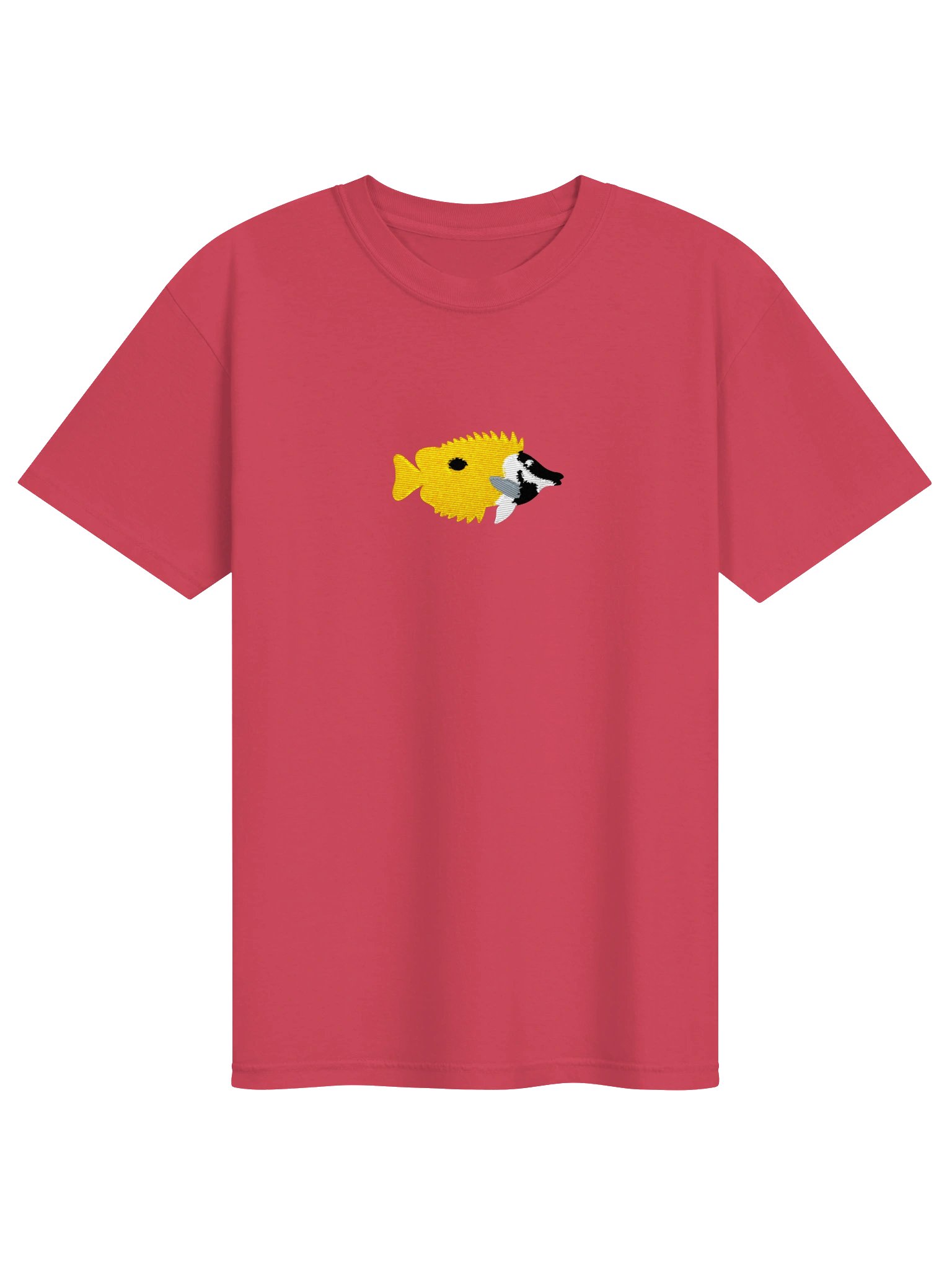 Foxface Rabbitfish Premium T-Shirt (Embroidered) for Reef and Marine Aquarium Lovers product image (33)