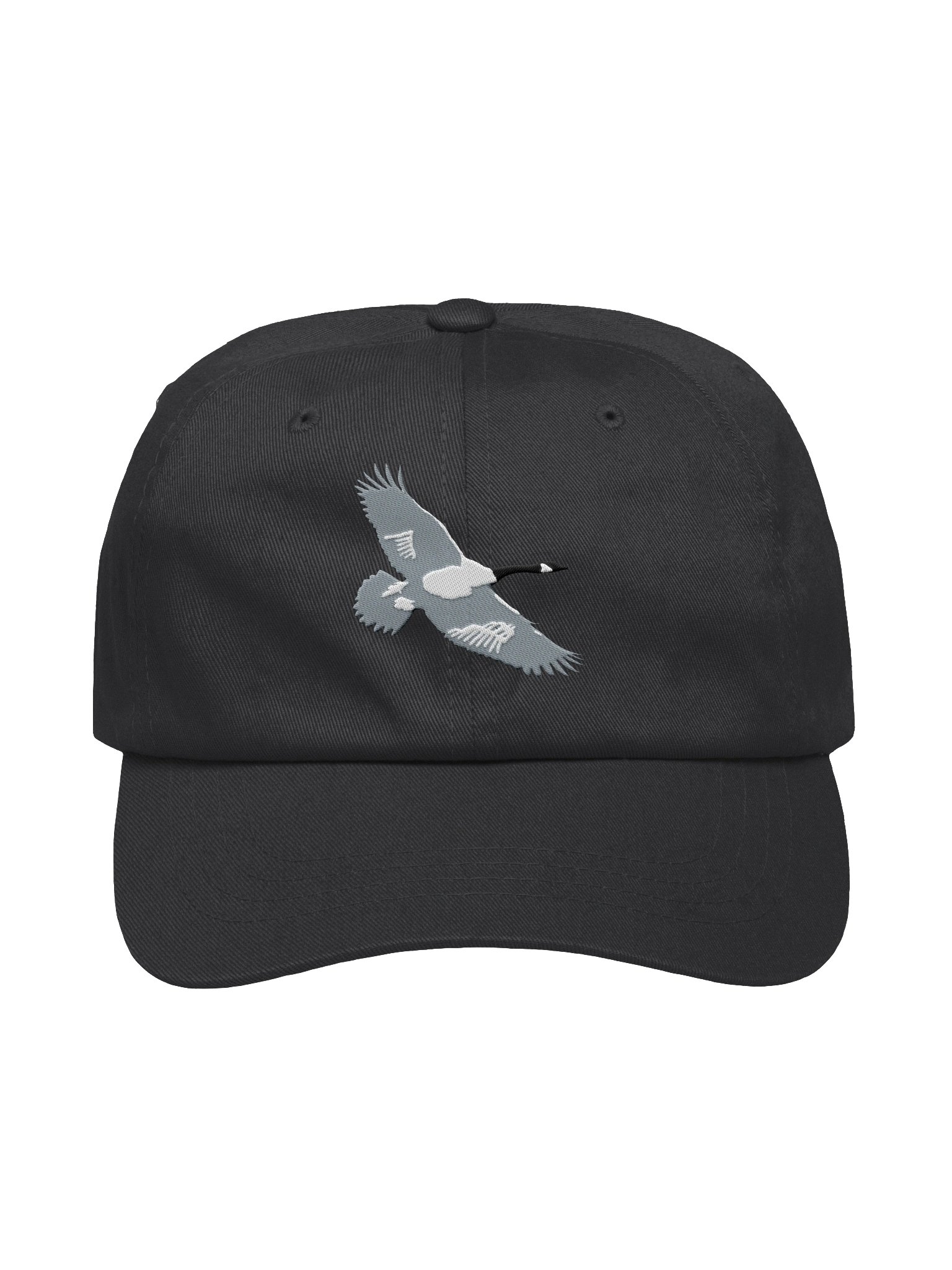 Canadian Goose Flying Embroidered Hat | Waterfowl Cap product image (2)