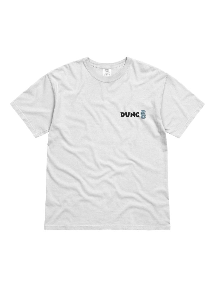 Dunc Pokerchip Signature White Heavyweight T-Shirt product image (2)