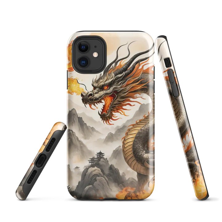 Mythical Dragon Fire Tough iPhone® Case product image (1)