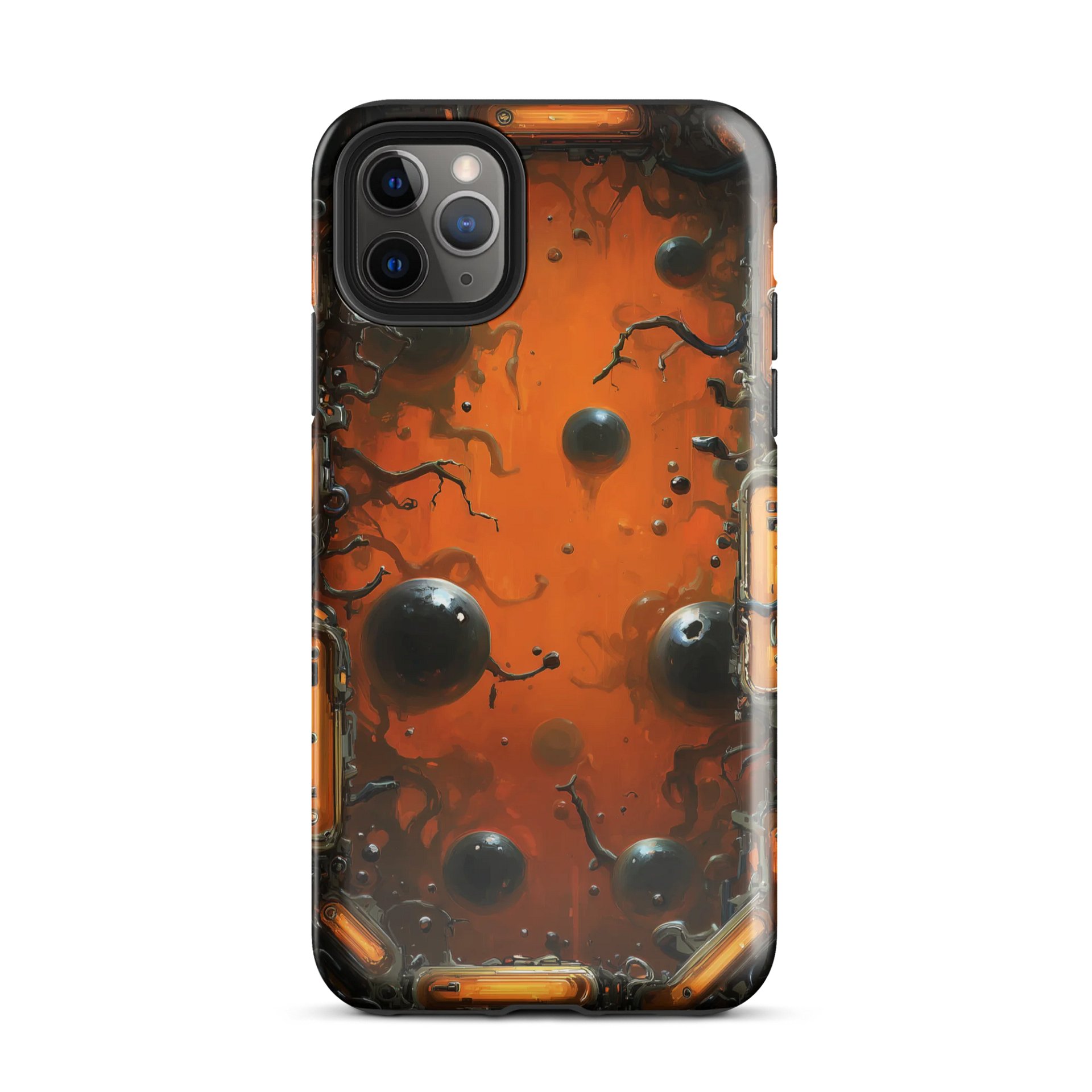 Voidcore Bloom – Surreal Sci-Fi Abstract iPhone Case product image (2)