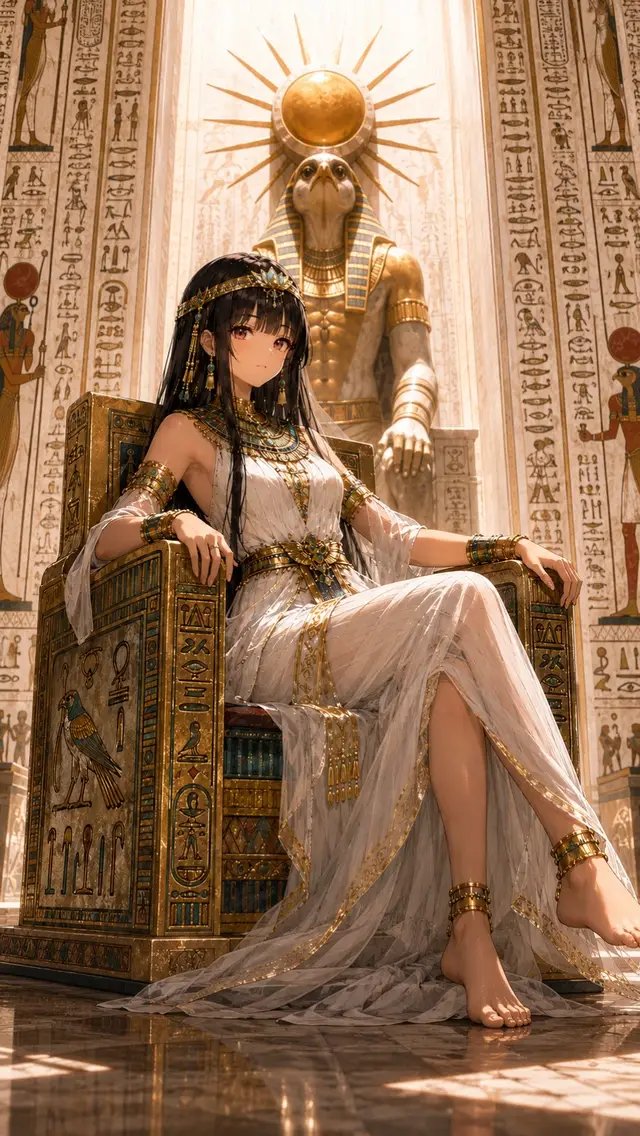 Ancient Egypt photoshoot of home and view 😍❤️ #egypt #anime #photoshoot #cute #nile