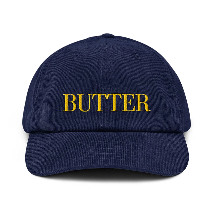 Butter Corduroy Cap - Navy product image (1)