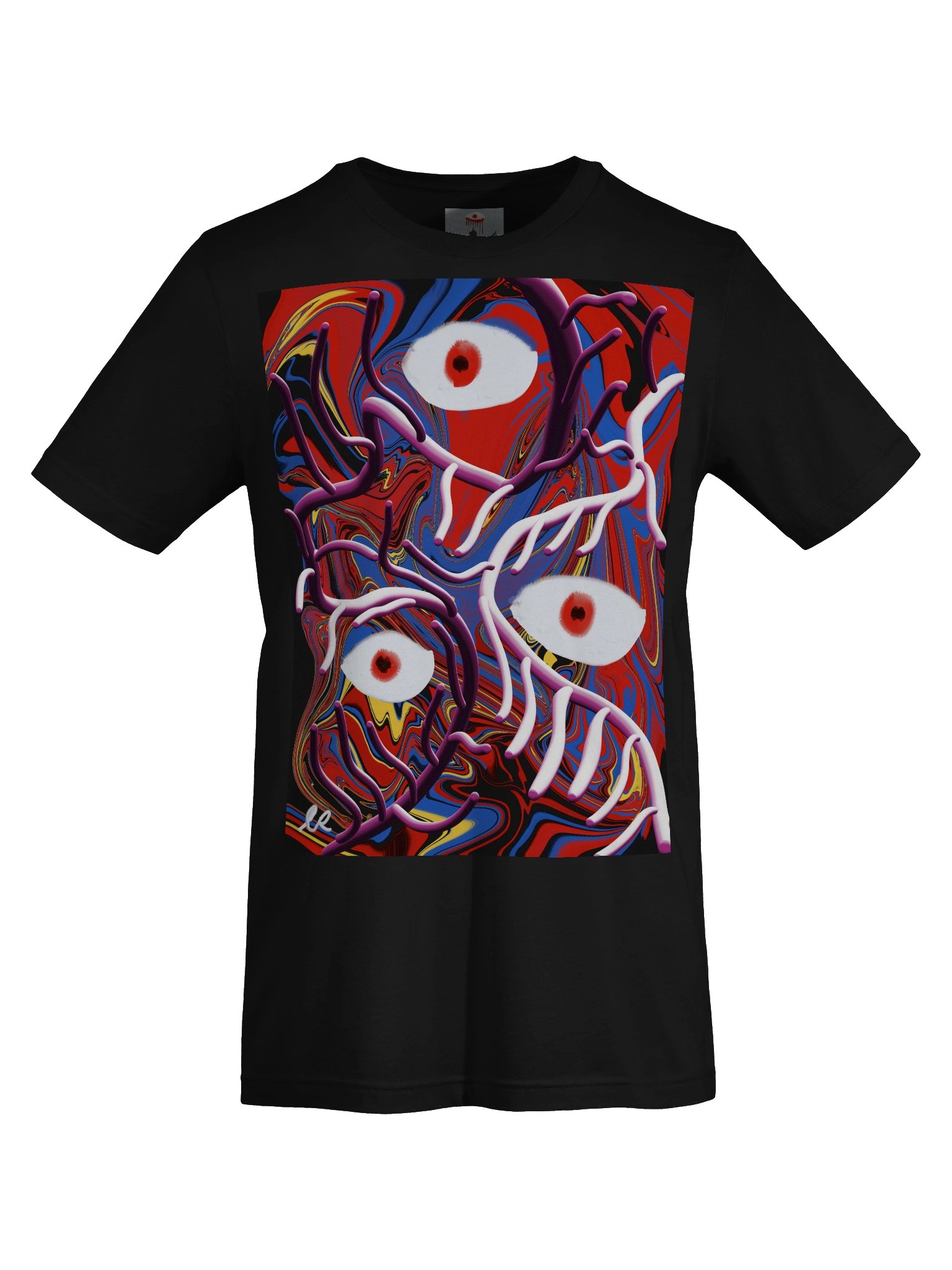 Color Splash Canvas Bella Graphic Tee product image (5)