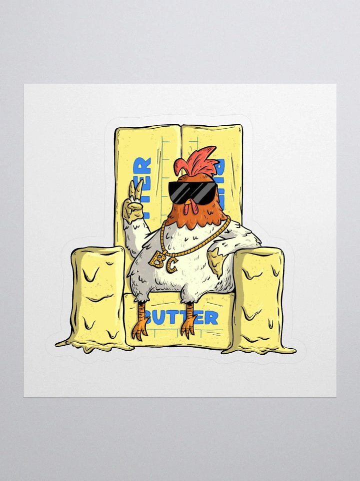 The Butter Chicken Sticker product image (1)