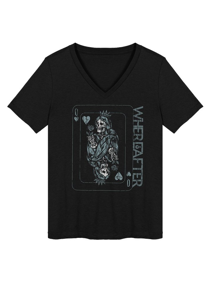 Queen of Hearts Women's V-Neck product image (1)