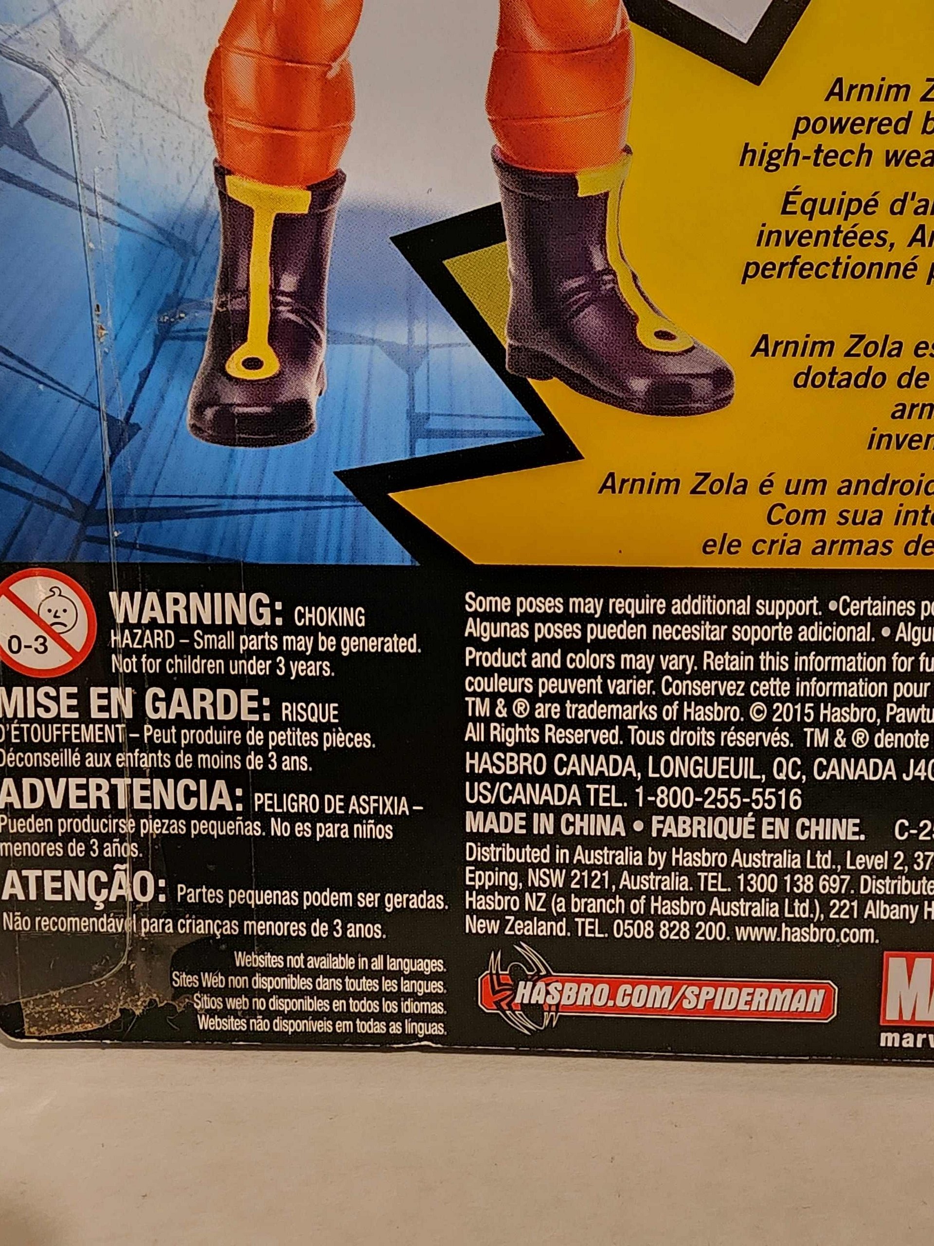 Arnim Zola Ultimate Spider-man Vs Sinister 6, New in Package product image (6)